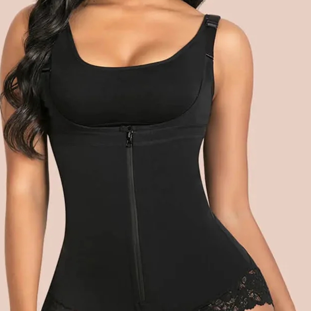 Elegant Black Shapewear Bodysuit